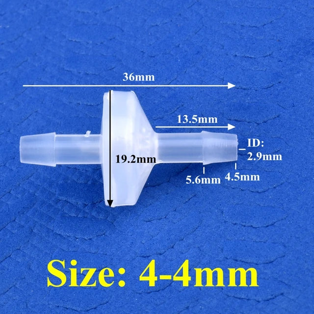 AQUARIUM / POND NON RETURN VALVE 4 5 6 8 10 12 20 28mm