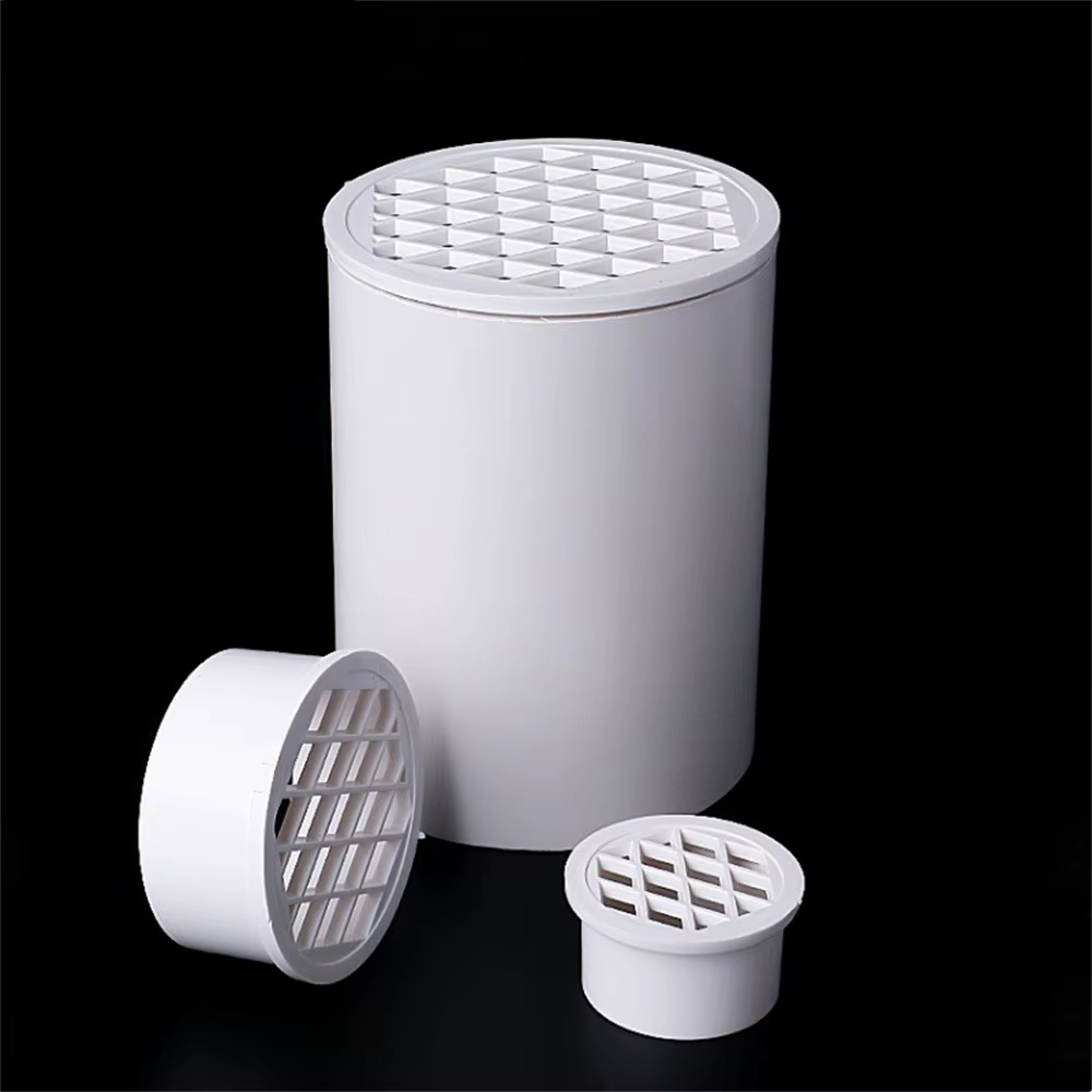 POND / AQUARIUM PIPE END DRAINS WITH GRID 50, 75, 110, 160mm