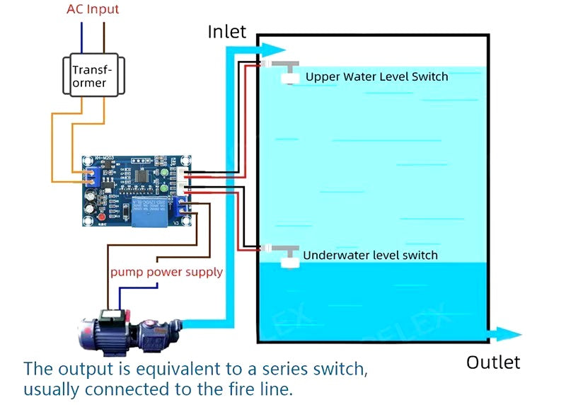 WATER LEVEL CONTROLLER, 12V RELAY, XH-M203