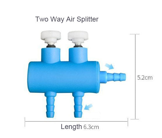 AQUARIUM AIR LINE SPLITTER VALVES 2 3 4 5 6 WAY