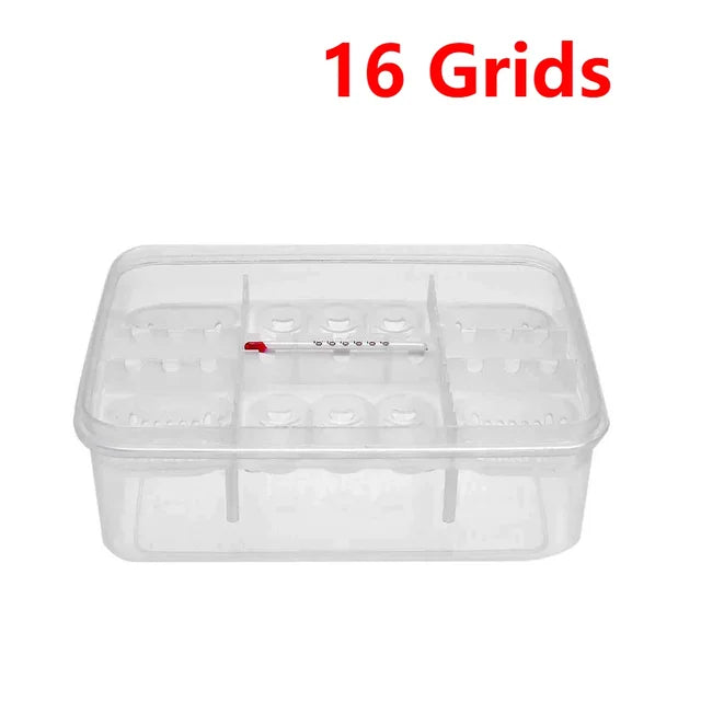 REPTILE / SNAKE EGG INCUBATION BOX 12 & 16 GRID