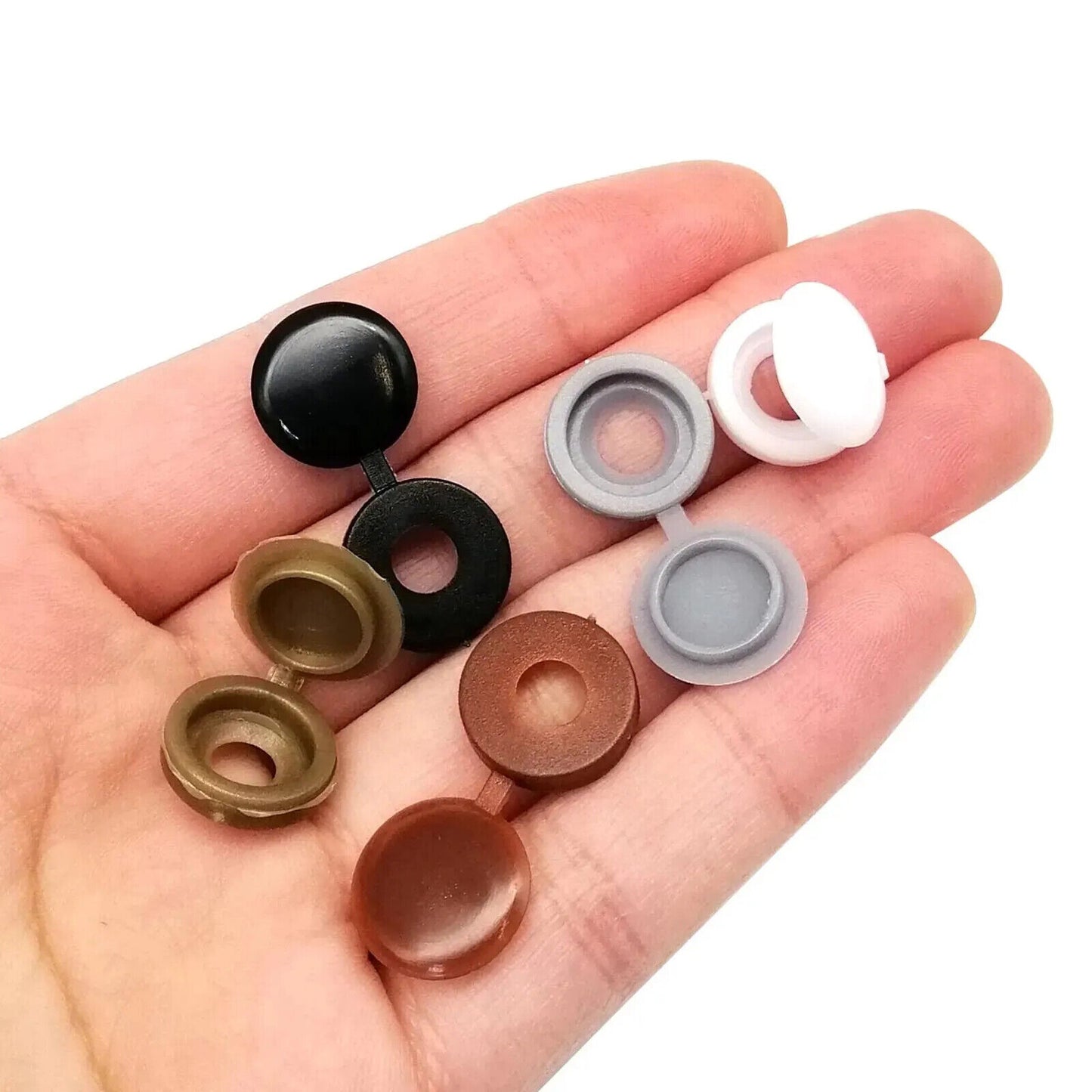 100 x SCREW COVER CAPS