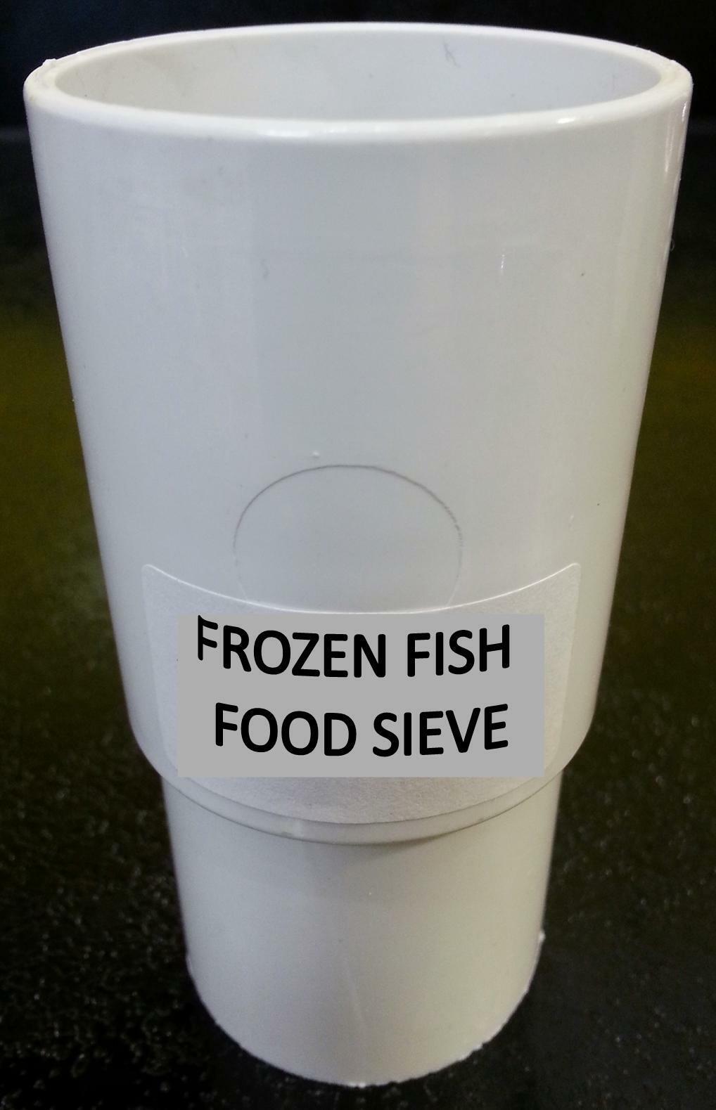 FROZEN FISH FOOD SIEVE