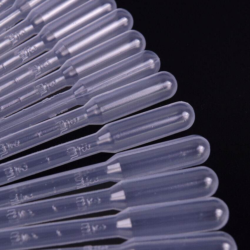 10 x 3ml GRADUATED TRANSFER PIPETTES