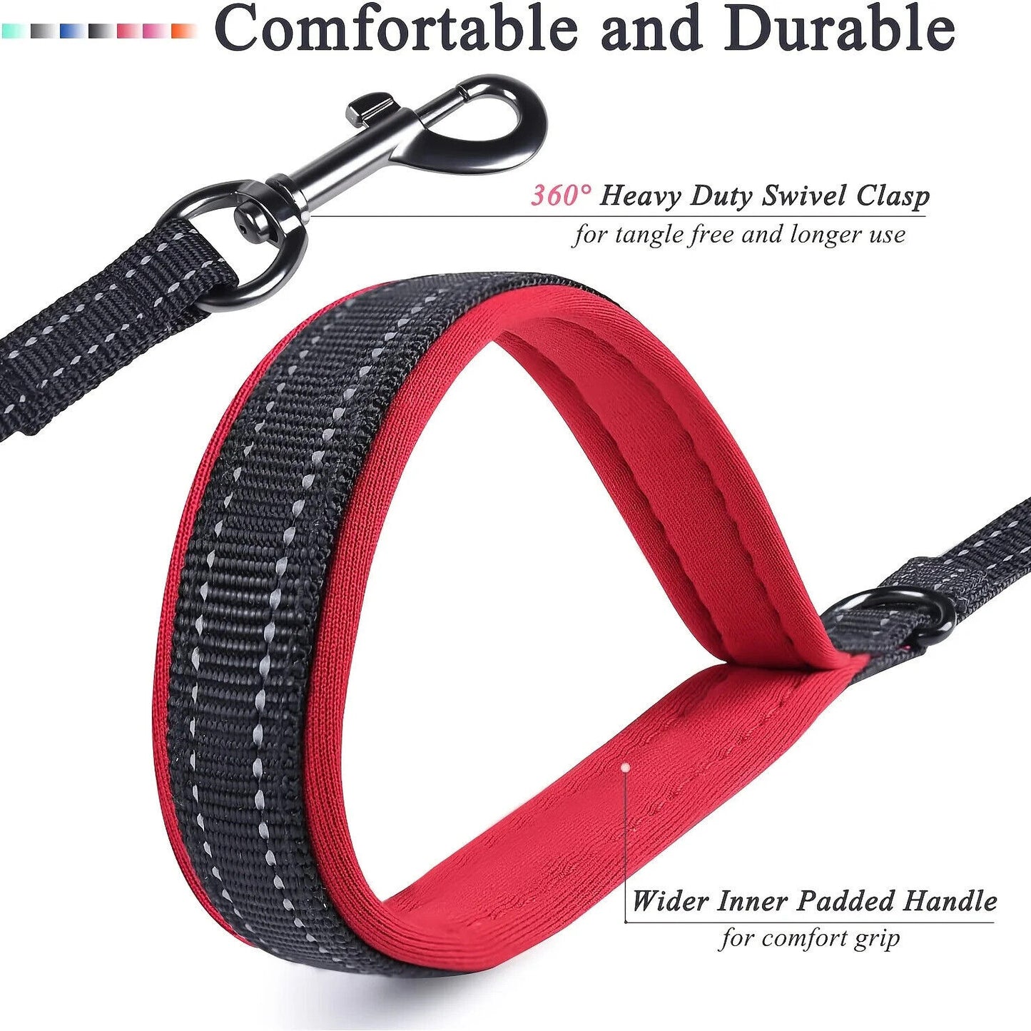 150cm STRONG DOUBLE HANDLE DOG LEAD