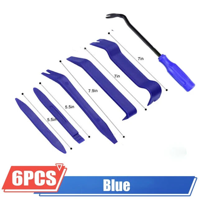 6 x CAR DASH PANEL DISMANTLE TOOL KIT