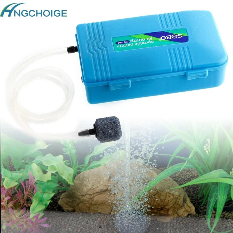 AQUARIUM BATTERY POWERED AIR PUMP