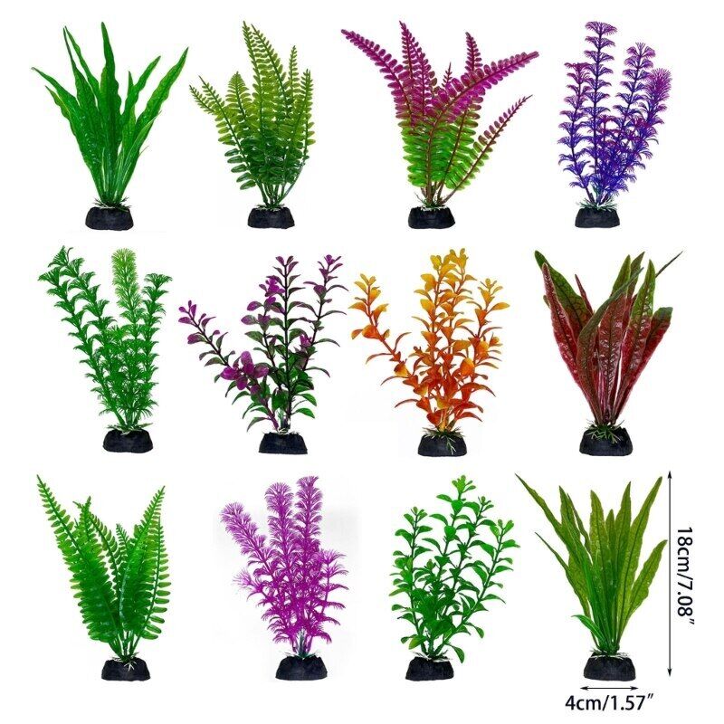 AQUARIUM 18CM ARTIFICIAL PLANTS