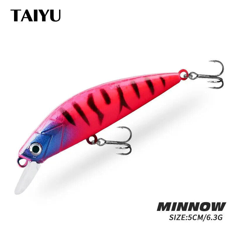 5 x FISHING LURES SET 5cm 6.3g MINNOW BAIT