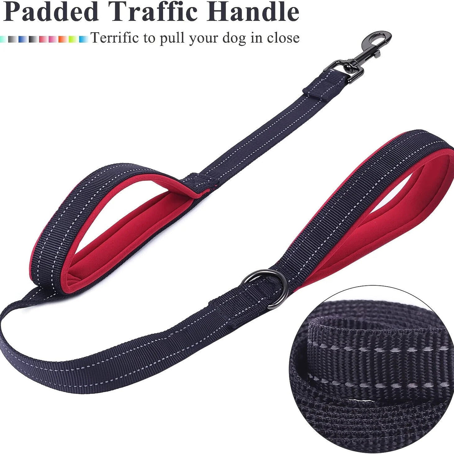 150cm STRONG DOUBLE HANDLE DOG LEAD