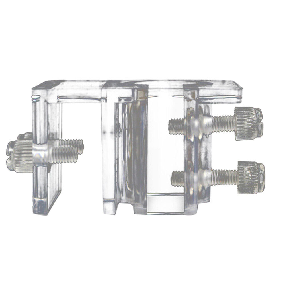 AQUARIUM ACRYLIC PIPE TUBE HOLDER, FISH TANK, UPTO 20mm PIPE