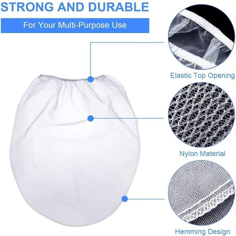 5 x 250 MICRON BUCKET STRAINER BAGS, 1 & 5 GALLON SIZE