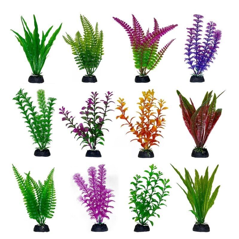 AQUARIUM 18CM ARTIFICIAL PLANTS