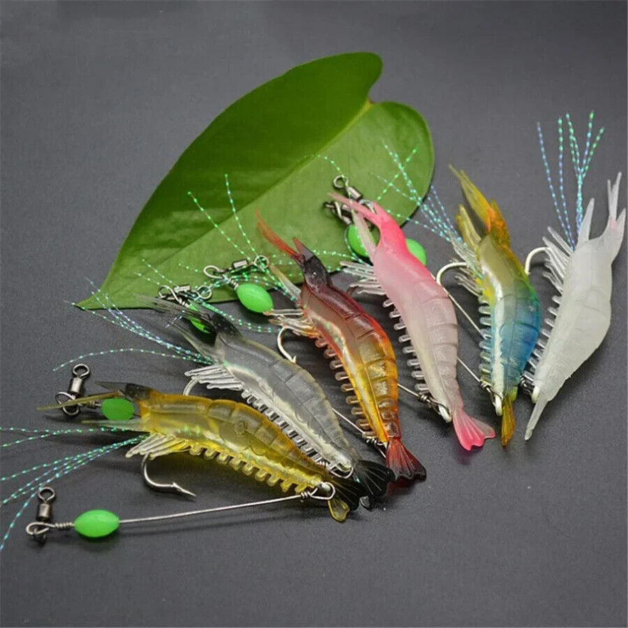 7 x SHRIMP FISHING LURES