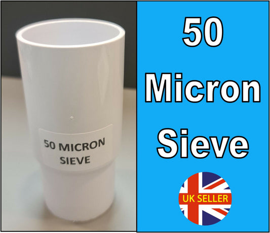 50 MICRON ROTIFER ZOOPLANKTON STACKABLE SIEVE