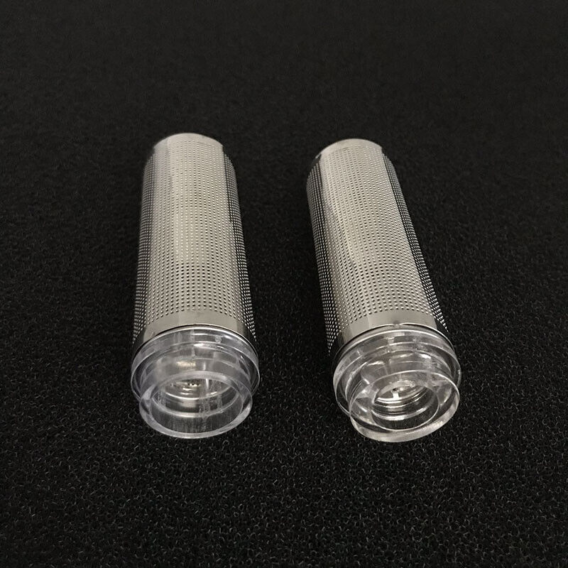 AQUARIUM INLET STRAINER STAINLESS STEEL & ACRYLIC FOR 12mm OR 16mm PIPE