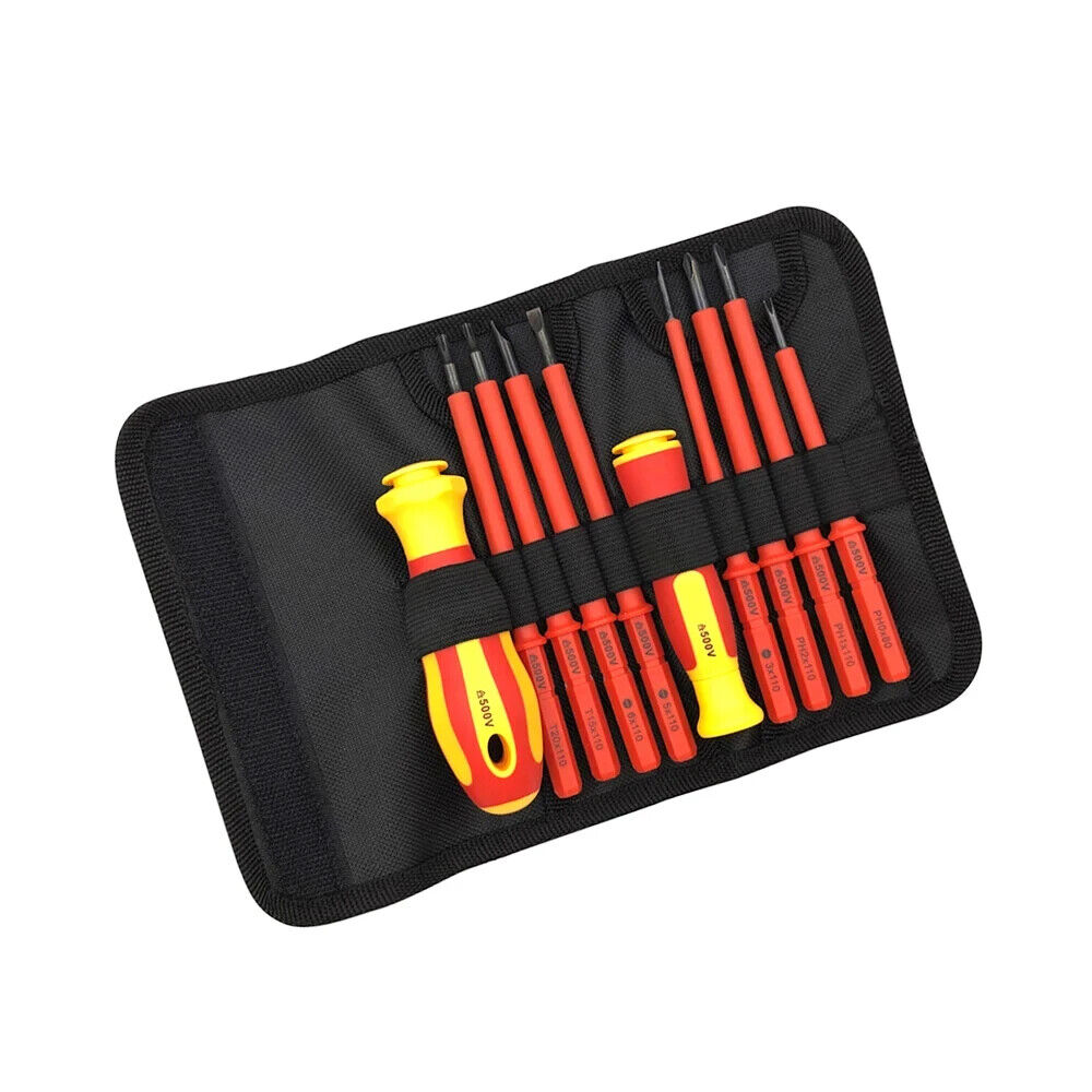 10 PCS INSULATED SCREWDRIVER SET