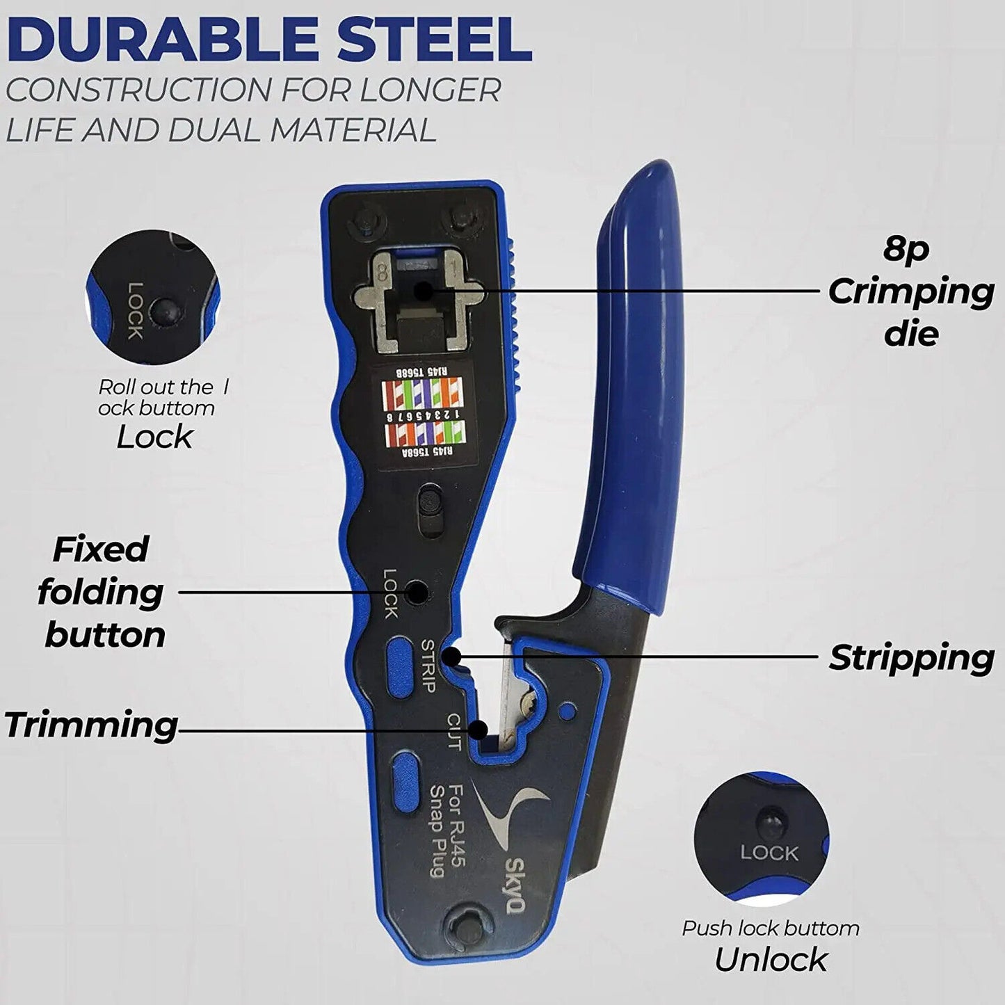 RJ45 CRIMP TOOL