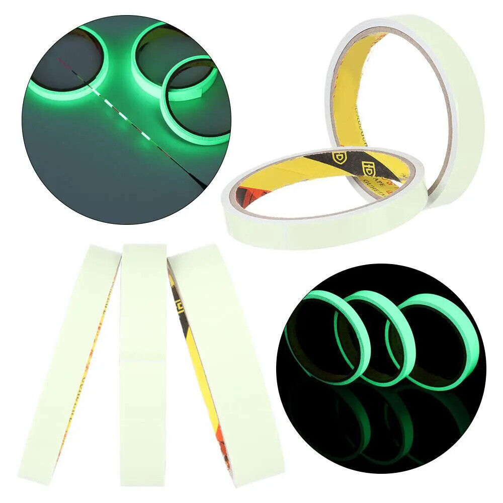 3m SELF ADHESIVE GREEN LUMINOUS GLOW IN THE DARK TAPE