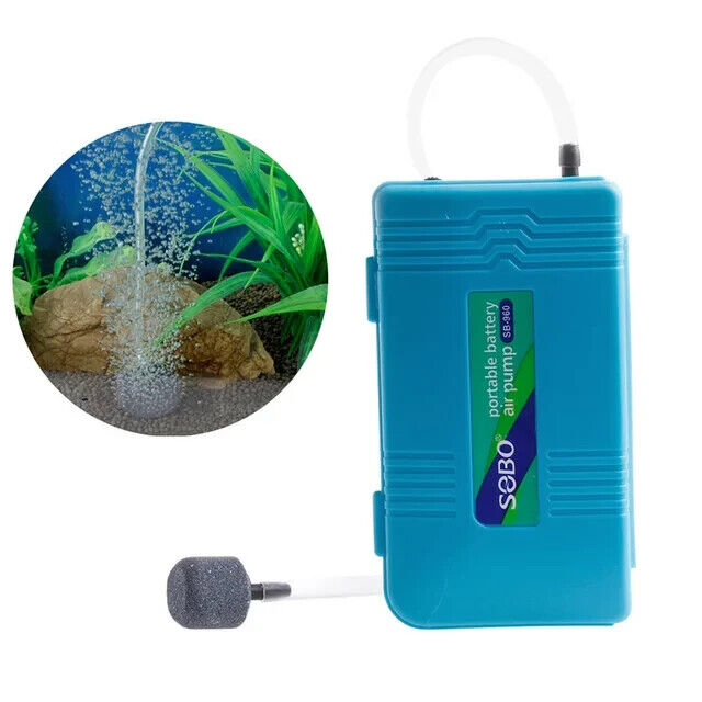 AQUARIUM BATTERY POWERED AIR PUMP