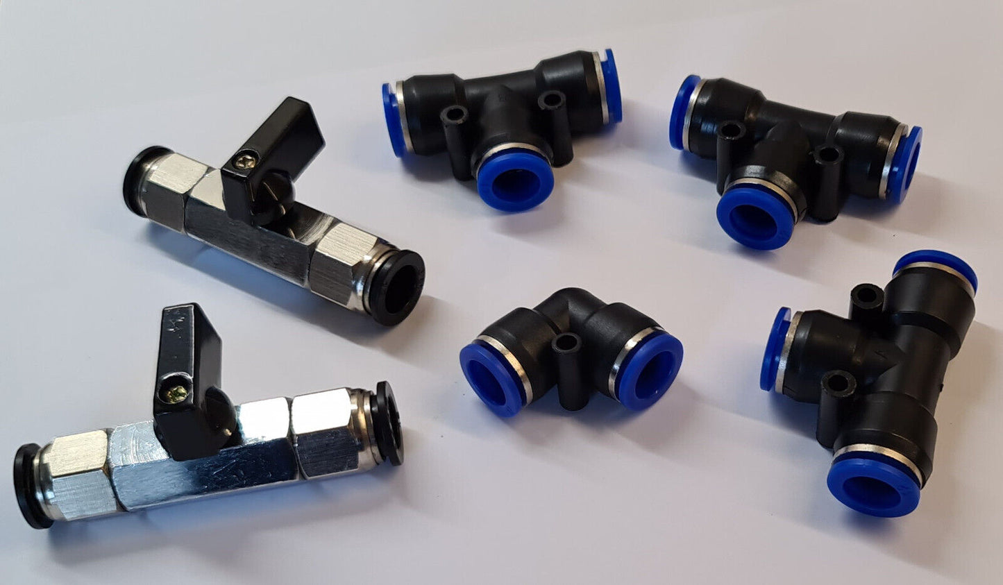 EVOLUTION AQUA 12mm PUSH FIT CONNECTOR SET FOR NEXUS FILTERS