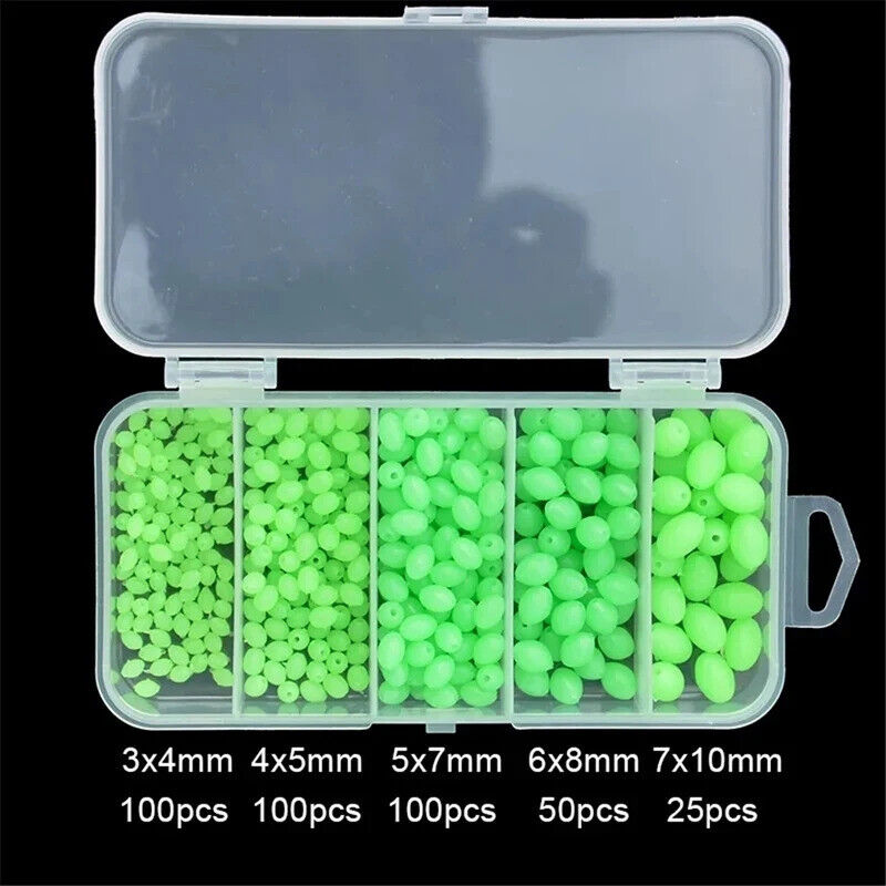 375 x LUMINOUS FISHING BEADS