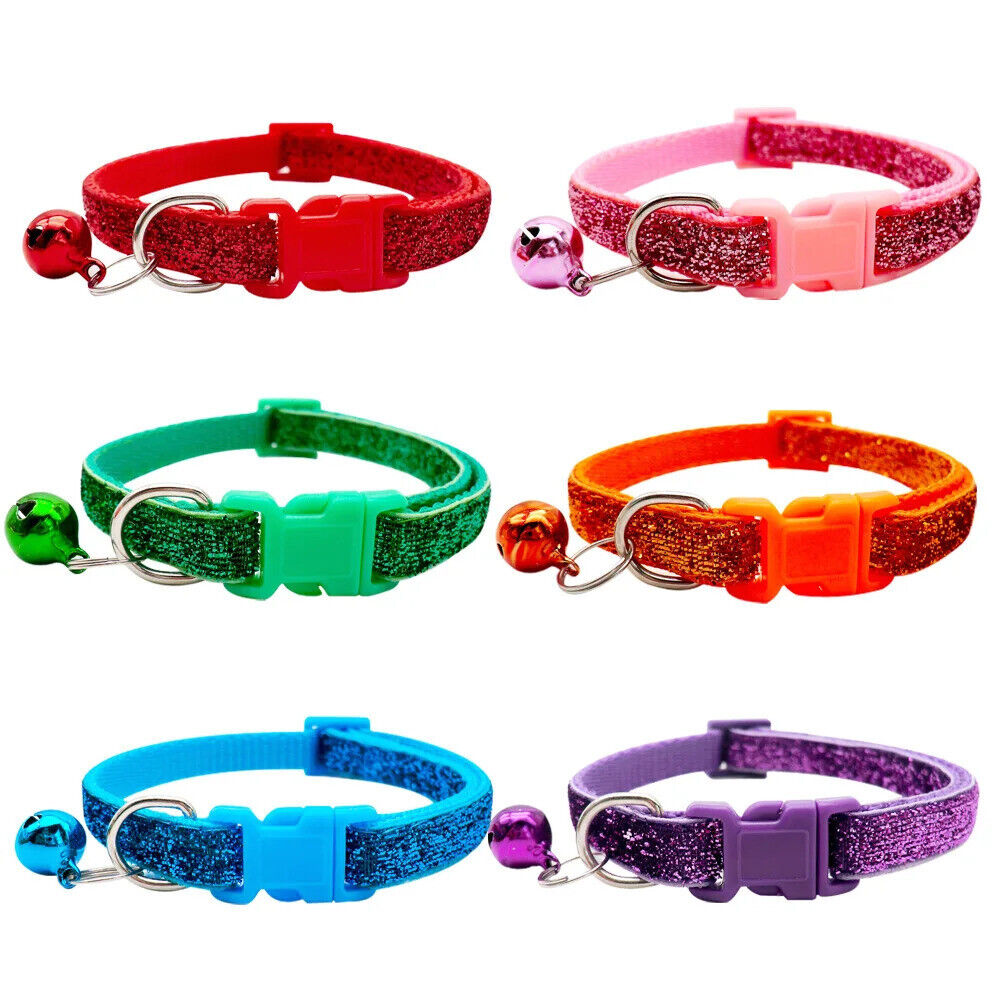 CAT / KITTEN GLITTER COLLAR SAFETY COLLAR