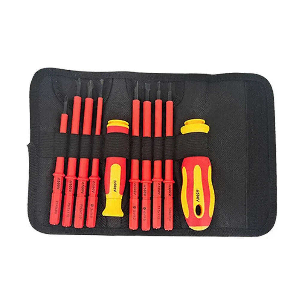 10 PCS INSULATED SCREWDRIVER SET