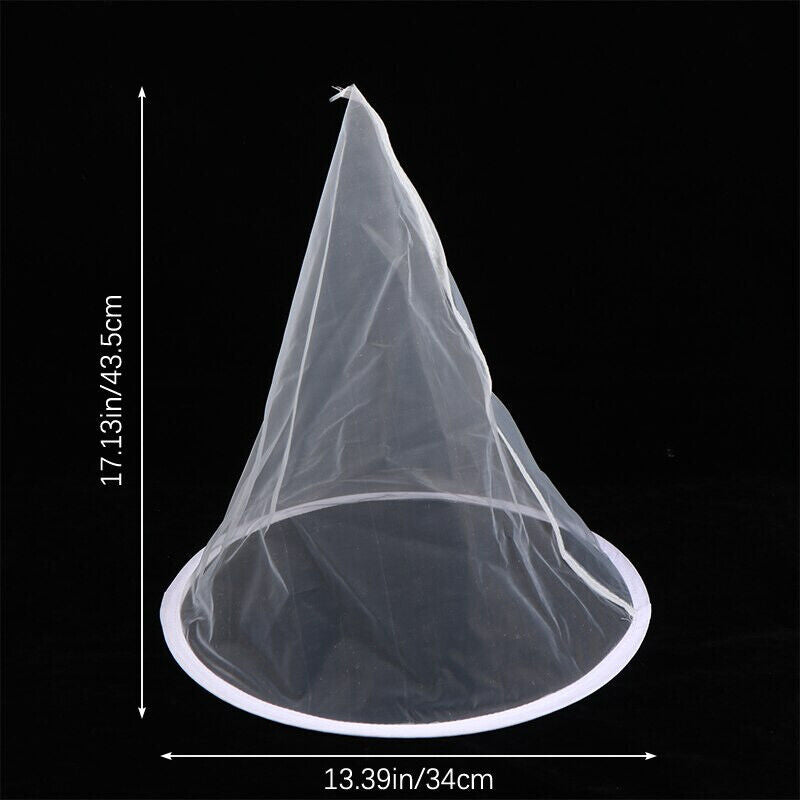 100 MICRON NYLON MESH FILTER CONE SIEVE 34CM