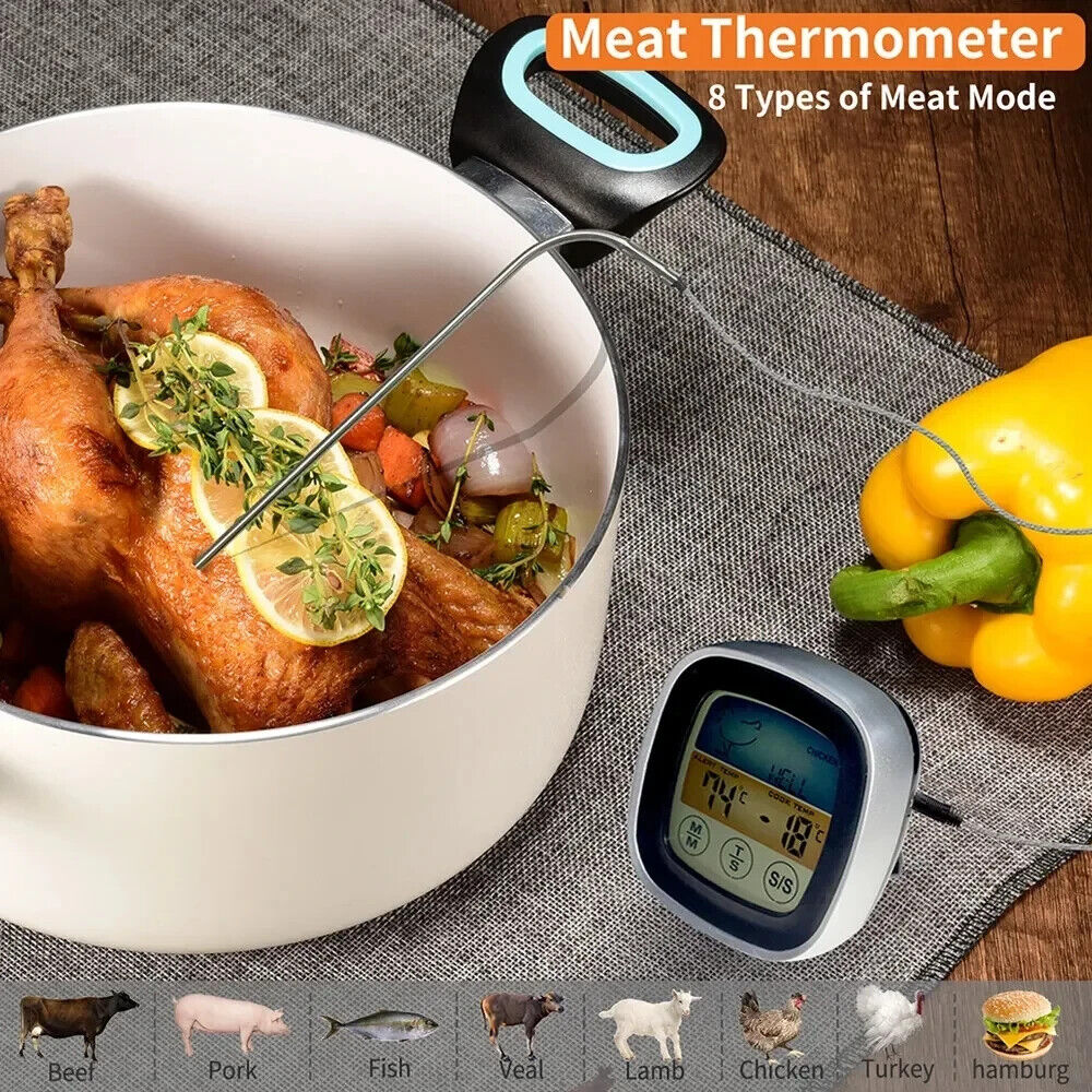 KITCHEN DIGITAL THERMOMETER & PROBE