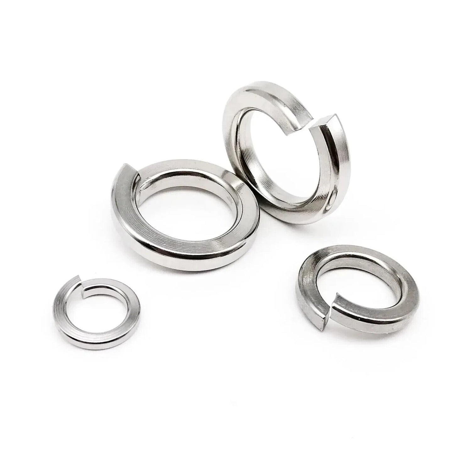 320 x STAINLESS STEEL SPLIT LOCK WASHER SET M2 M2.5 M3 M3.5 M4 M5 M6 M8 M10