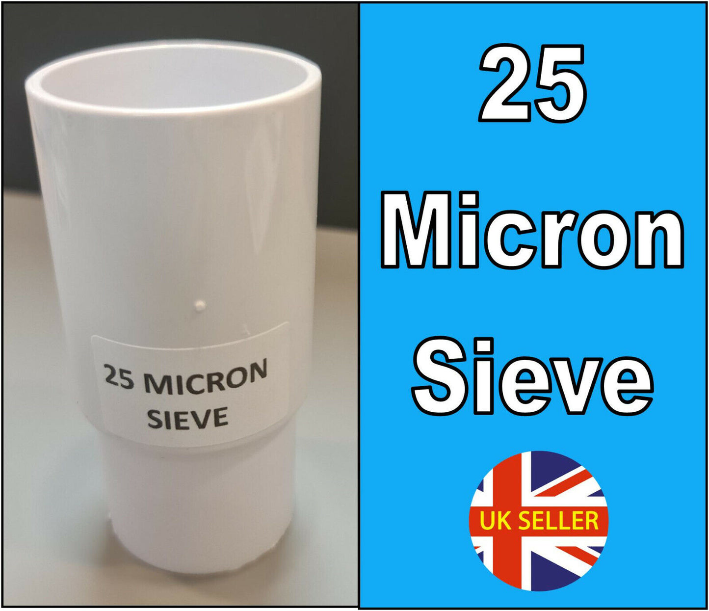 25 MICRON NYLON MESH STACKABLE SIEVE