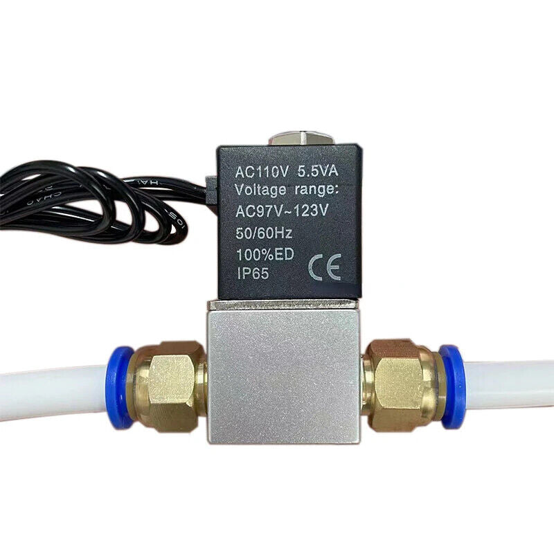 AQUARIUM CO2 SOLENOID VALVE, NORMALLY CLOSED