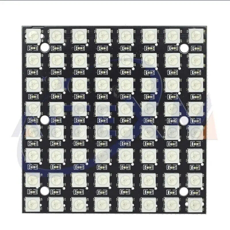 WS2812 LED 5050 RGB 8x8 64 BIT LED MATRIX MODULE