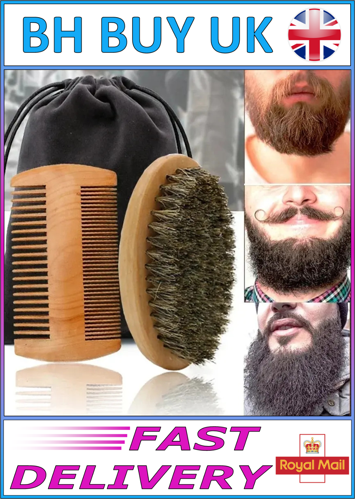 MENS BEARD GROOMING KIT