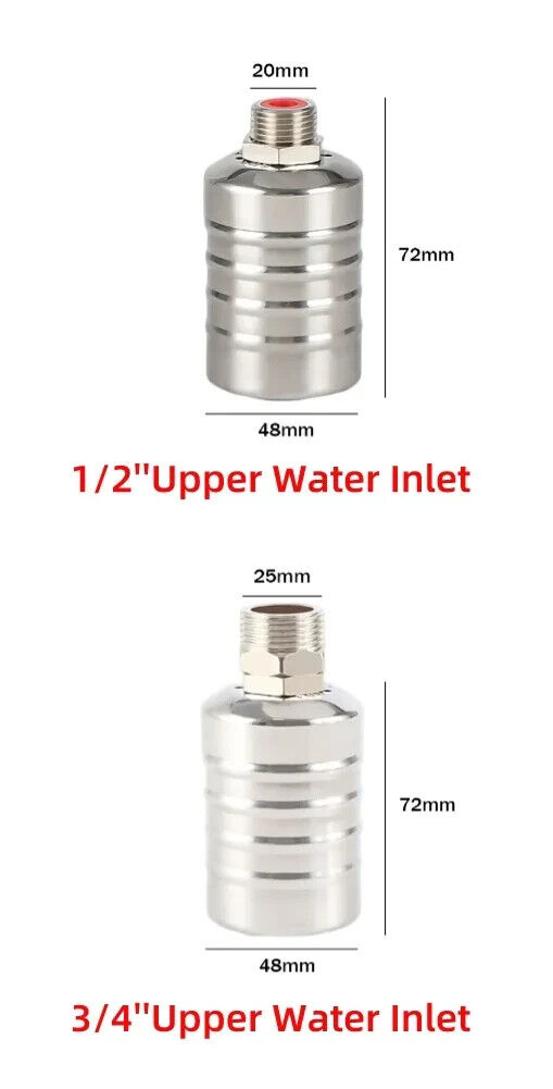 POND / AQUARIUM STAINLESS STEEL AUTOMATIC TOP UP DEVICE