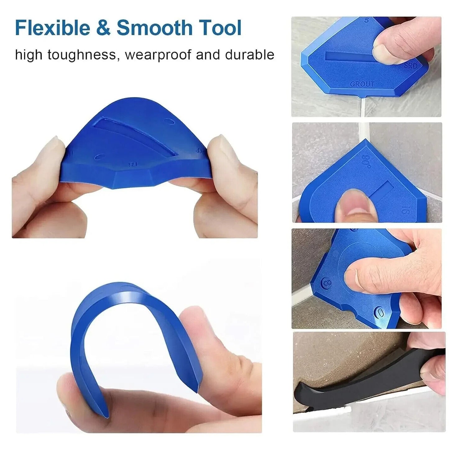 5 x SILICONE FINISHING TOOLS