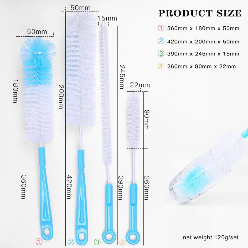 HOMEBREW BOTTLE BRUSH CLEANING SET