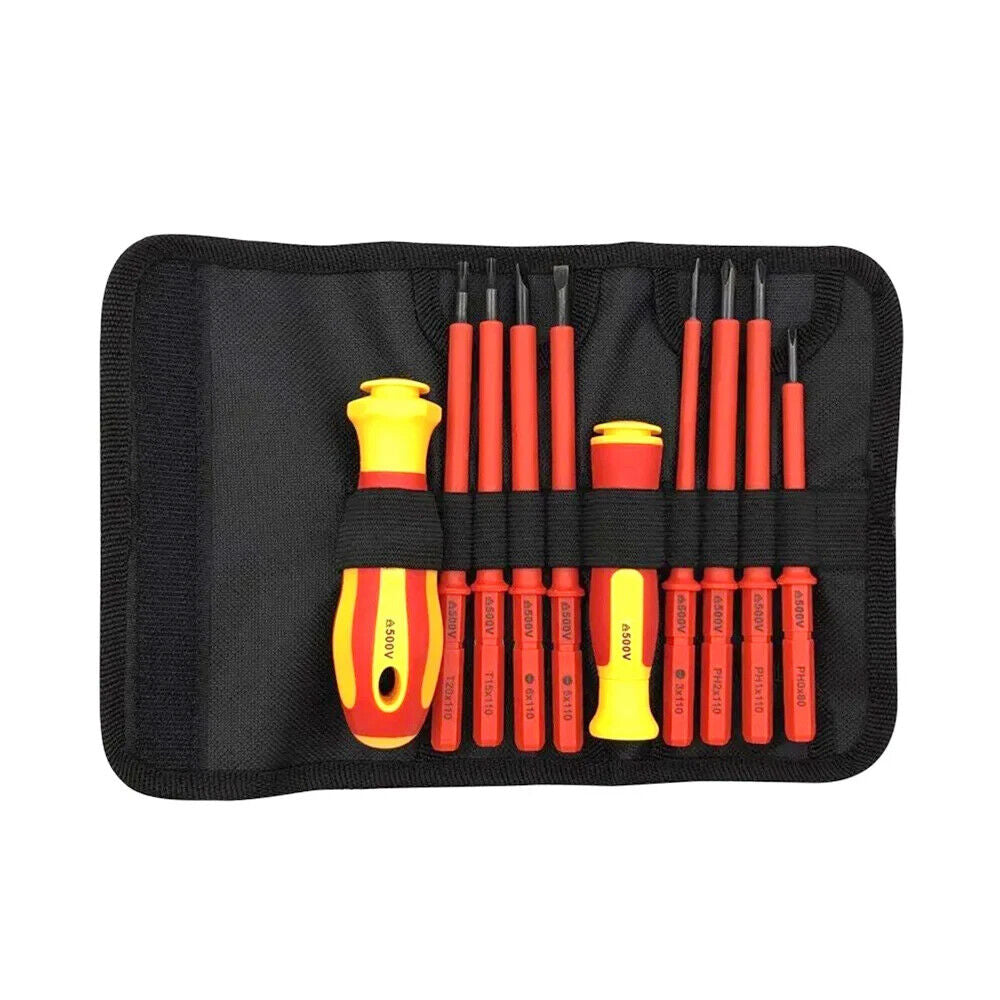 10 PCS INSULATED SCREWDRIVER SET