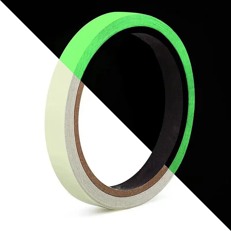 3m SELF ADHESIVE GREEN LUMINOUS GLOW IN THE DARK TAPE