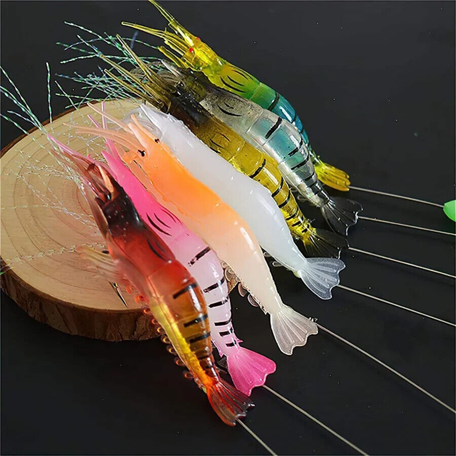 7 x SHRIMP FISHING LURES