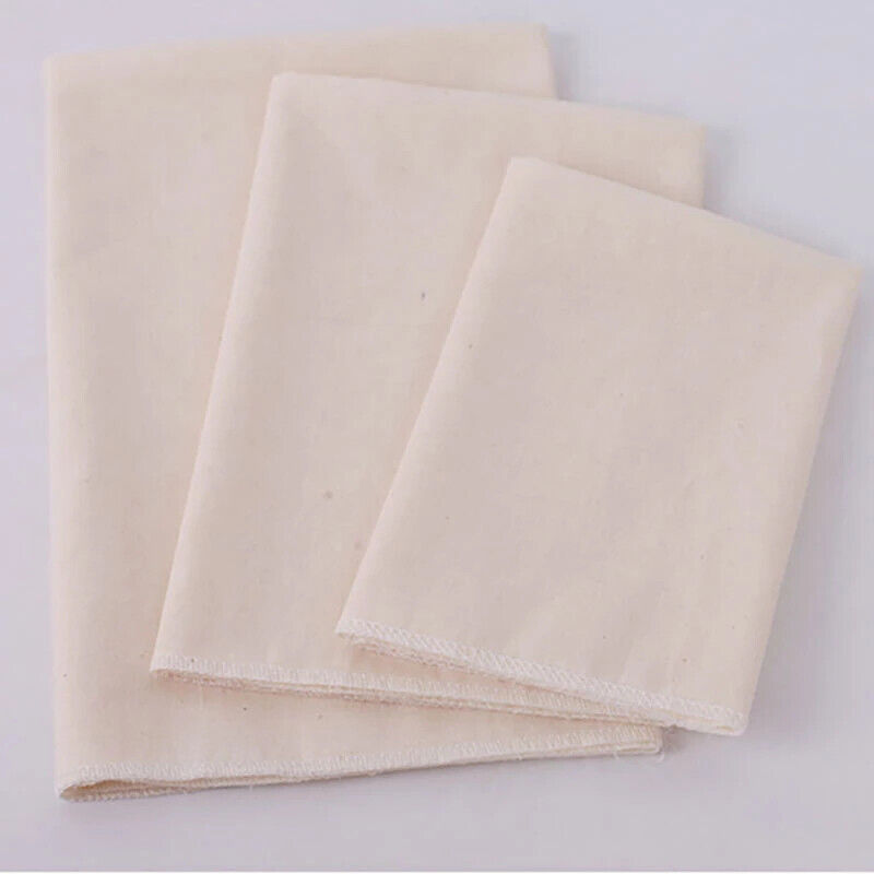 REUSABLE MUSLIN STRAINING SHEET 80x80cm