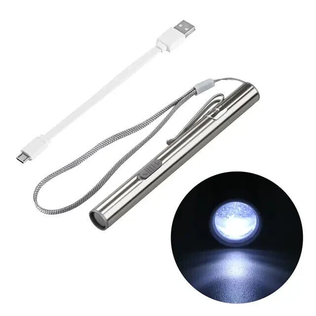 LED PEN TORCH LIGHT, RECHARGABLE