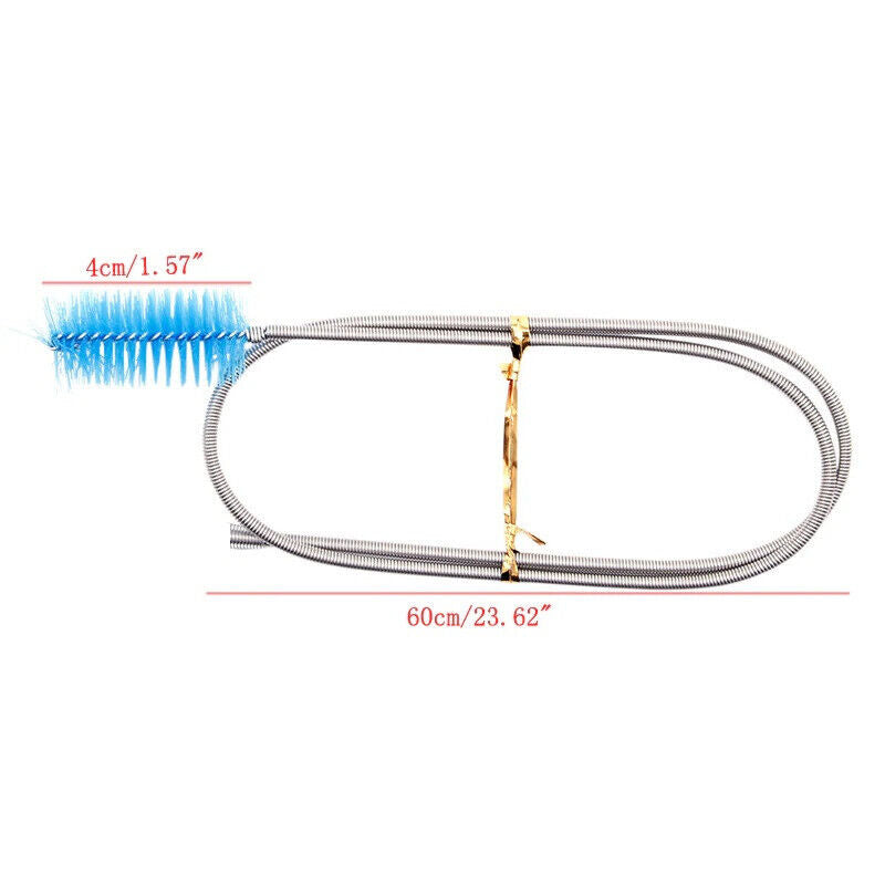 AQUARIUM FLEXIBLE PIPE CLEANING BRUSH 60cm LONG