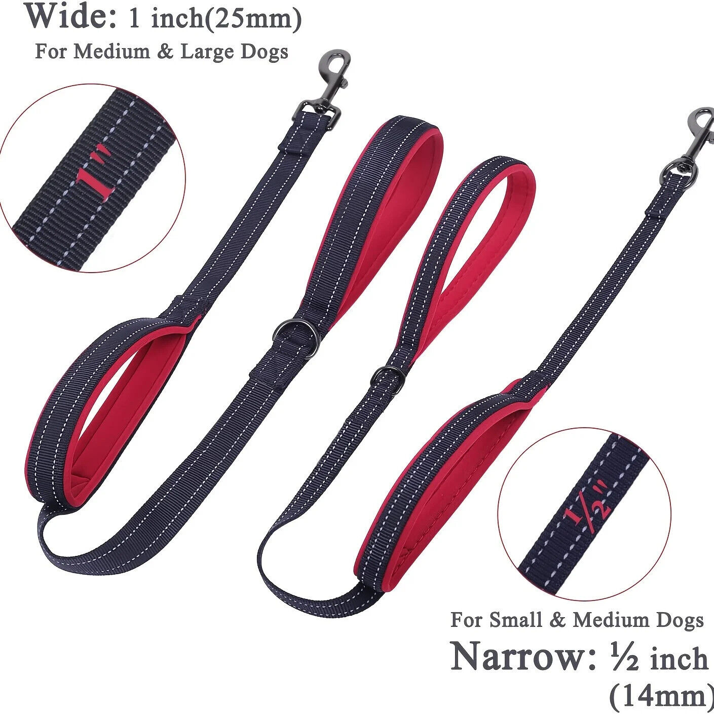 150cm STRONG DOUBLE HANDLE DOG LEAD