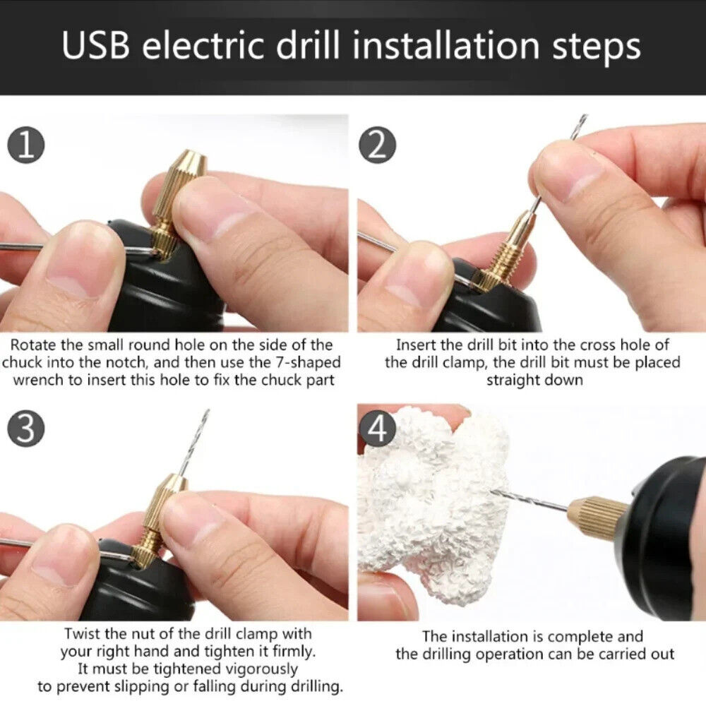 HANDHELD MINI ELECTRIC DRILL