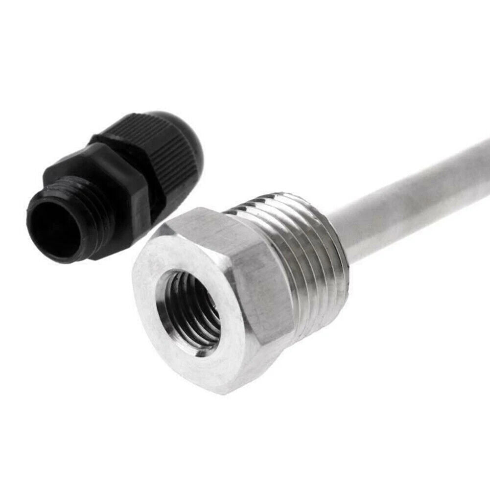 HOMEBREW STAINLESS STEEL THERMOWELL 30 50 100 150 200mm, 1/2" BSP