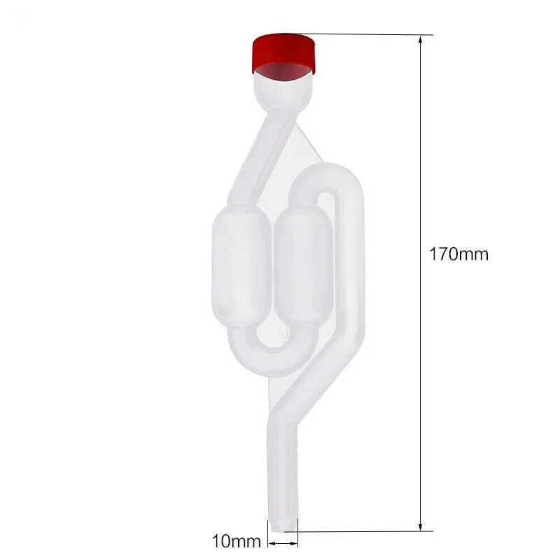 HOMEBREW AIRLOCK, CHECK VALVE