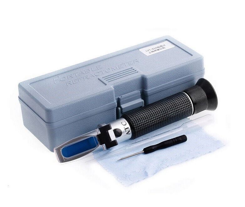 MARINE AQUARIUM SALINITY REFRACTOMETER ATC