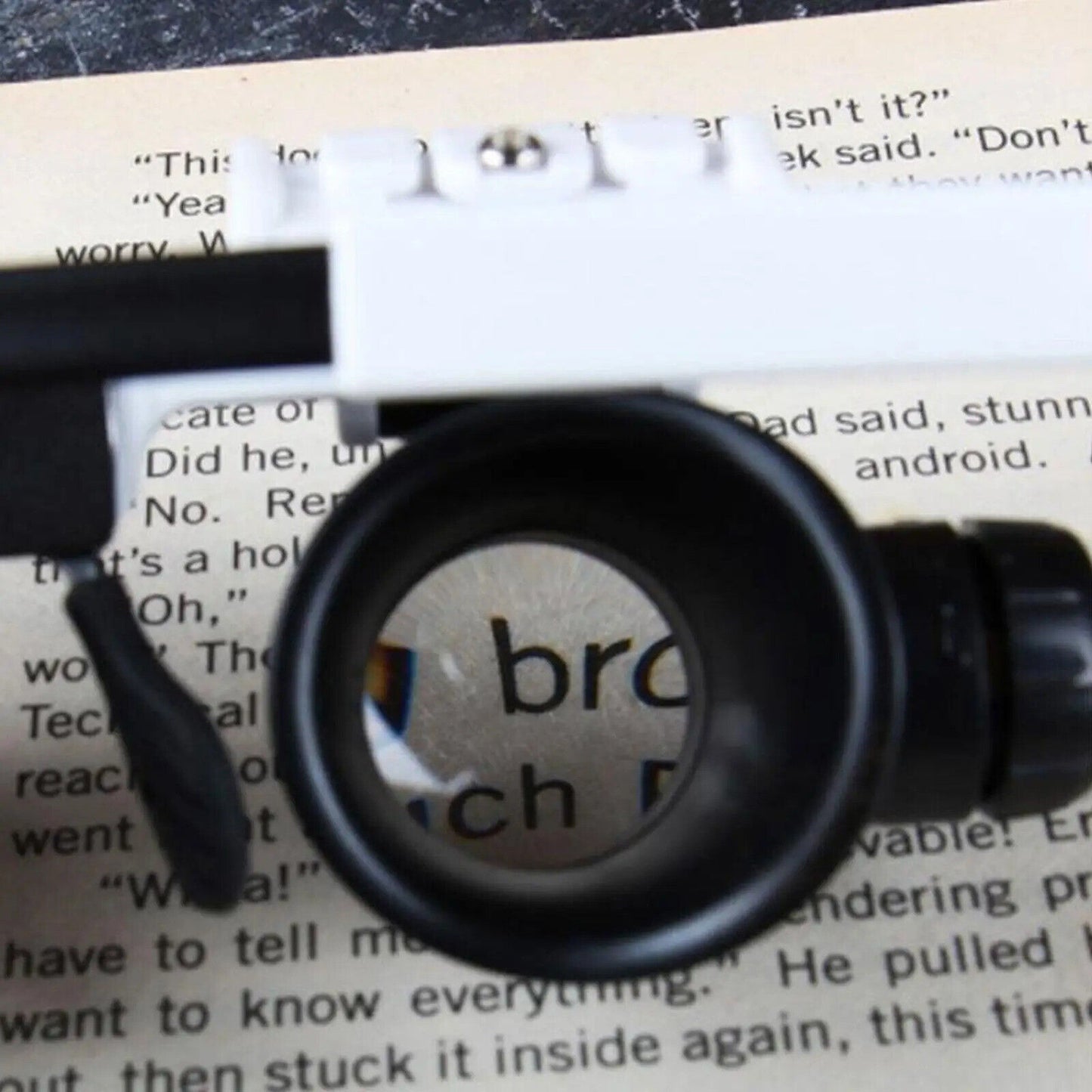 LED MAGNIFIER GLASSES, 8 15 23 x ZOOM